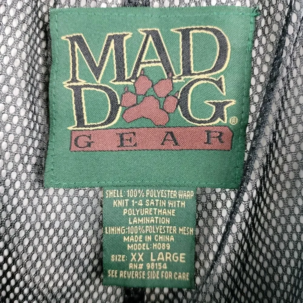 Mad Dog Camouflage Pants Mens 2XL Hunting Realtree Camo Mesh Lined Elastic Waist